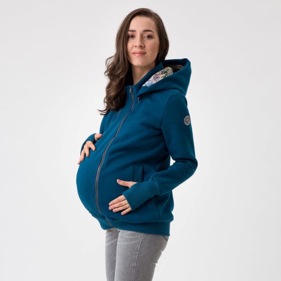 Fun2BeMum - Pola - Sweat in1 back and front babywearing sweatshirt with maternity insert