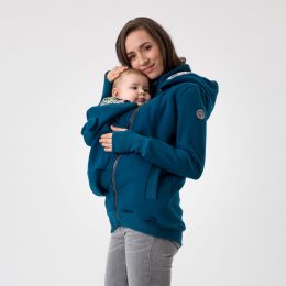 Fun2BeMum - Pola - Sweat zippé de grossesse et de portage 5 en 1