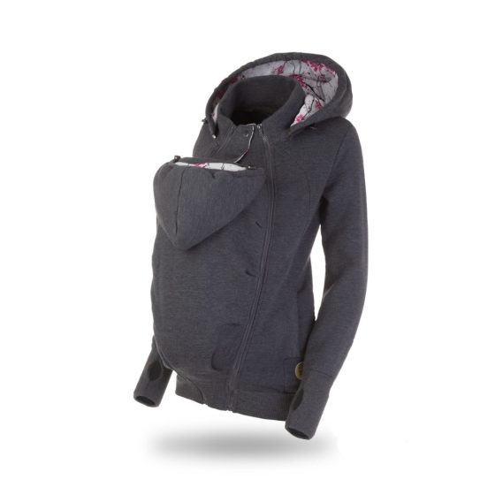 Fun2BeMum - Pola - Sweat in1 back and front babywearing sweatshirt with maternity insert