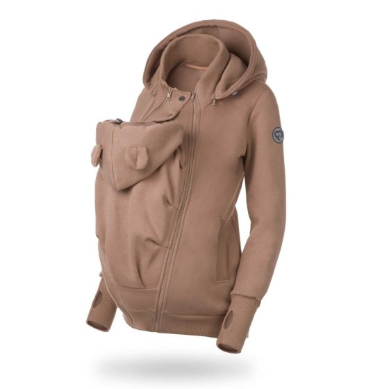 Fun2BeMum - Pola - Sweat zippé de grossesse et de portage 5 en 1