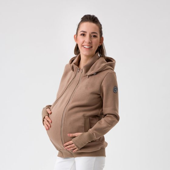 Fun2BeMum - Pola - Sweat in1 back and front babywearing sweatshirt with maternity insert