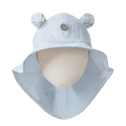 ManyMonths ECO Hempies Adjustable Summer Hat with Ears UNiQUE - Morning Lake