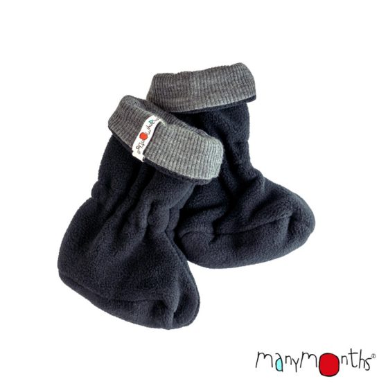 Manymonths Chaussons de portage d'hiver Laine Merinos/Polaire