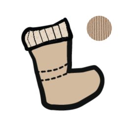 ManyMonths - Arctic - Chaussons de portage en laine mérinos Manymonths