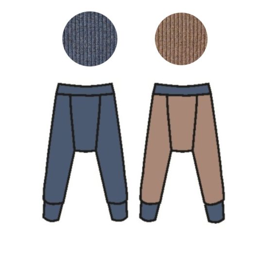 ManyMonths Longies - Legging réversible en laine mérinos