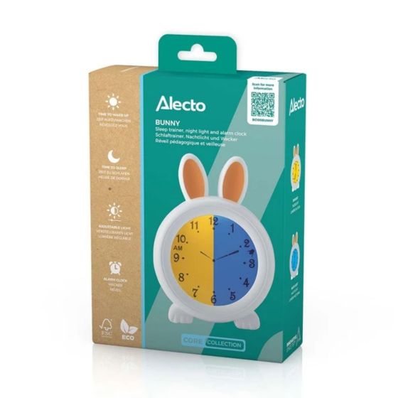 Alecto Réveil pédagogique et veilleuse Alecto