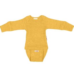 Body manches longues évolutif Manymonths - Golden Star (jaune)