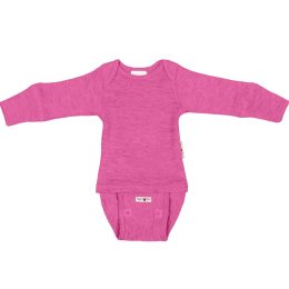 Body manches longues évolutif Manymonths - Nebula Pink (rose)