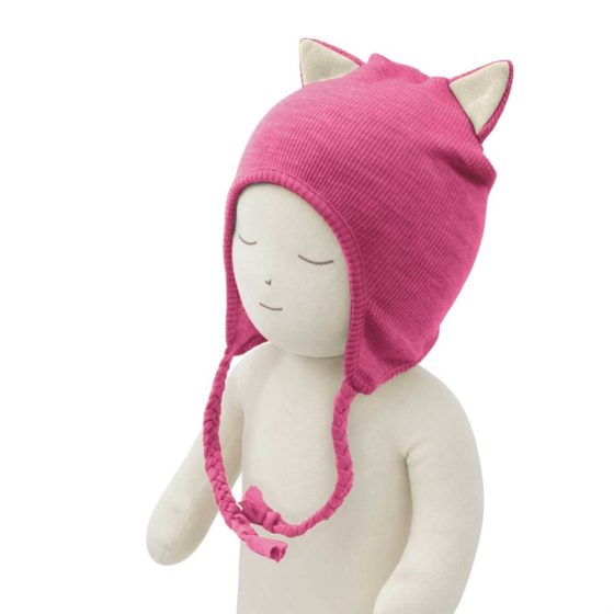 ManyMonths Natural Woollies ManyMonths Natural Woollies Kitty (Earflap) Beanie UNiQUE