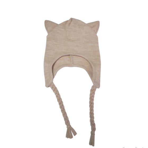 ManyMonths Natural Woollies ManyMonths Natural Woollies Kitty (Earflap) Beanie UNiQUE