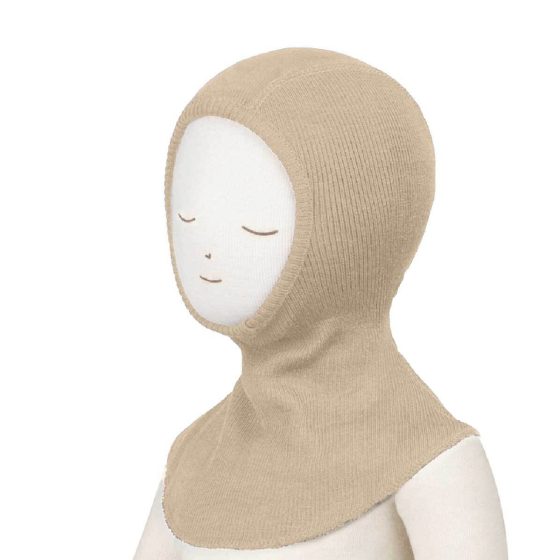 Manymonths Elephant Hood Cagoule bébé en laine mérinos
