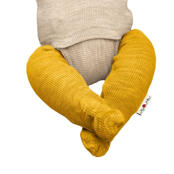 Manymonths Long Tubes Booties Chaussons / chaussettes de portage ajustables en laine Manymonths