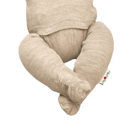 Manymonths Long Tubes Booties Chaussons / chaussettes de portage ajustables en laine Manymonths