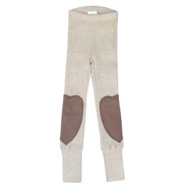 ManyMonths Longies Legging en laine avec patchs genoux