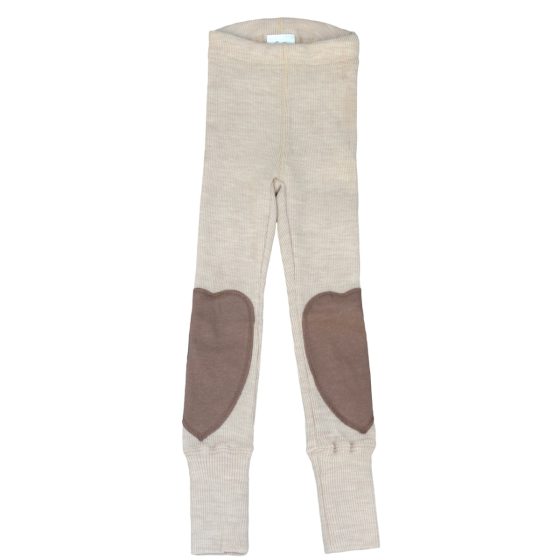 ManyMonths Longies Legging en laine avec patchs genoux