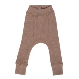 ManyMonths Natural Woollies Longies - Callisto Moon/Toasted Coconut (beige clair + beige foncé)