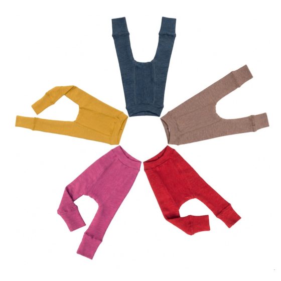 ManyMonths Longies - Legging réversible en laine mérinos