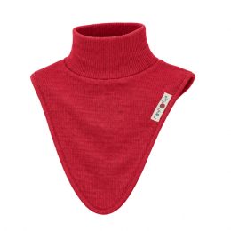 ManyMonths Dickie - Col à Enfiler en Pure Laine Mérinos - Aurora Red (rouge)