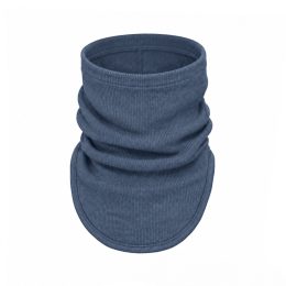 ManyMonths Kid MultiTube - tour de cou multi usages en laine mérinos - Moondust Blue (bleu)