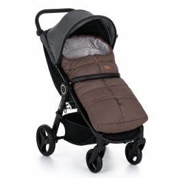 Petite&Mars Jibot V2 - Chancelière universelle pour poussette 3 en1 - Dark Walnut