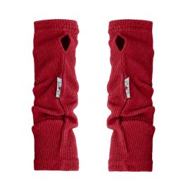 MaM ManyMonths Natural Woollies Long Fingerless Mittens - Aurora_Red