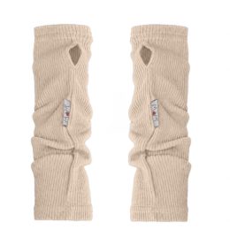 MAM Manymonths Mitaines en laine - Toasted Coconut (beige clair)