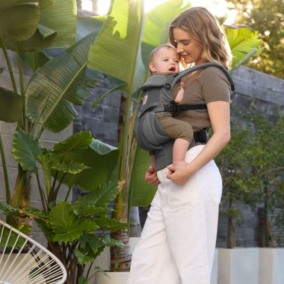 Ergobaby Omni Classic Mesh - Porte-bébé Évolutif 4 Positions Ergobaby