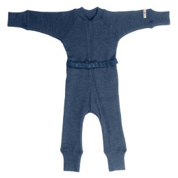 ManyMonths Natural Woollies One Piece Suit - Moondust Blue (bleu)