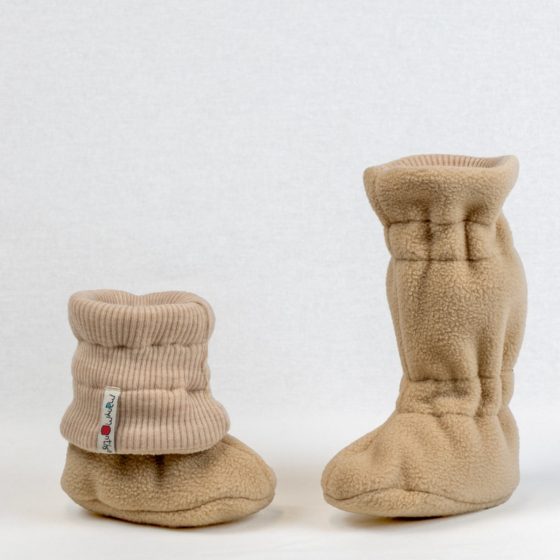 Manymonths Chaussons de portage d'hiver Laine Merinos/Polaire