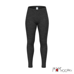 MaM Natural Woollies All-Time Leggings - Foggy Black