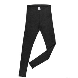 MaM Natural Woollies All-Time Leggings adulte en laine mérinos - Foggy Black (presque noir)
