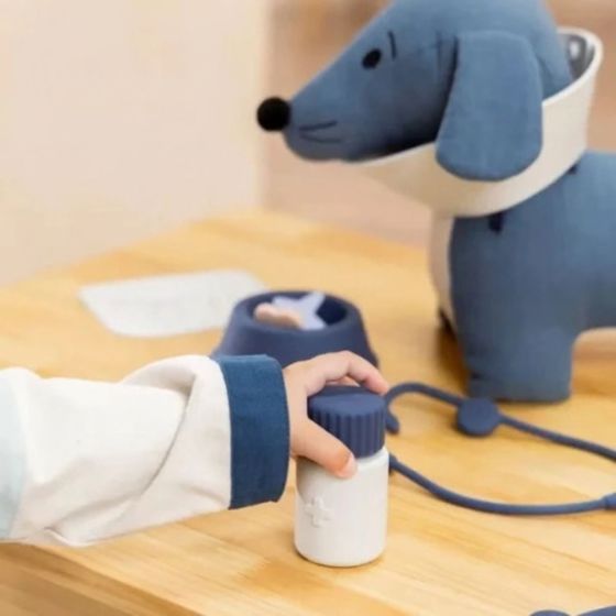 Petikids Kit de vétérinaire en silicone - Jeu d'imitation