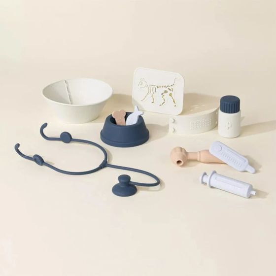 Petikids Kit de vétérinaire en silicone - Jeu d'imitation