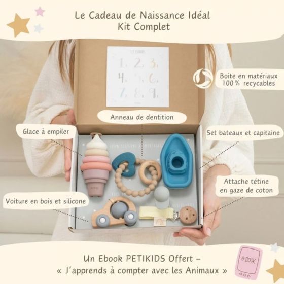Petikids Coffret d’éveil Montessori 3-36 mois Petikids