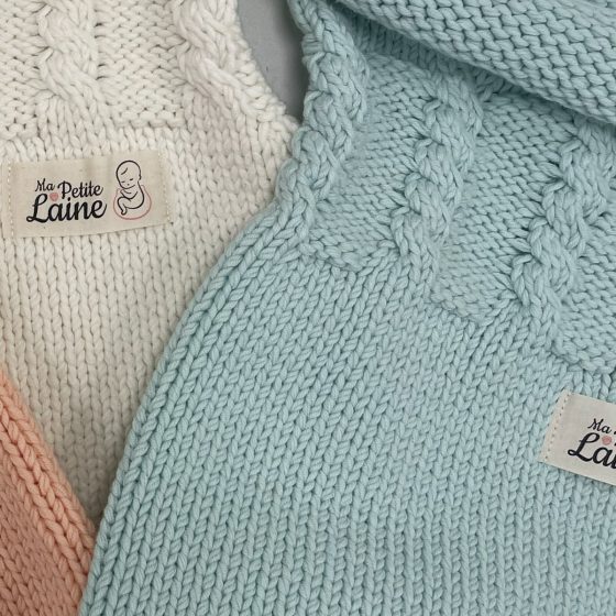 Ma Petite Laine Mon Cocon Malin - Cocon d'emmaillotage idéal crêche
