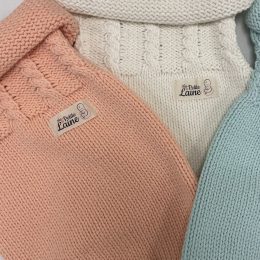 Ma Petite Laine Mon Cocon Malin - Knitted Cocoon coton tog 1 - Pêche