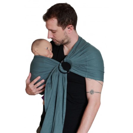 Ring sling Daïcaling Eucalyptus Ling ling d'Amour