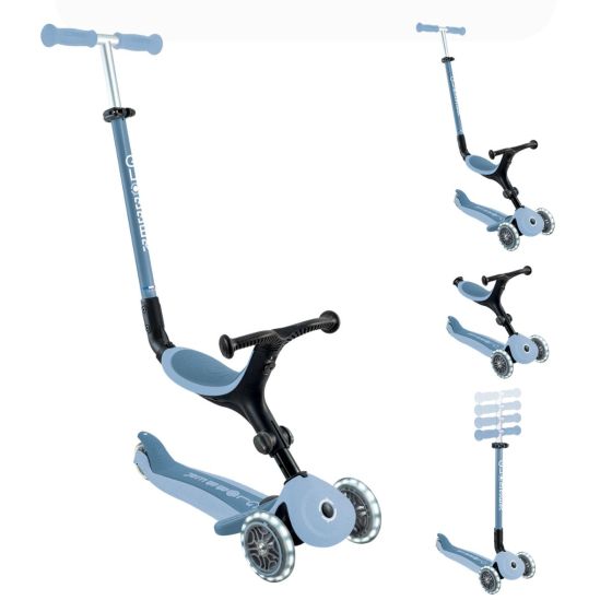 Globber Trottinette évolutive Go Up Active Lights Essential Globber