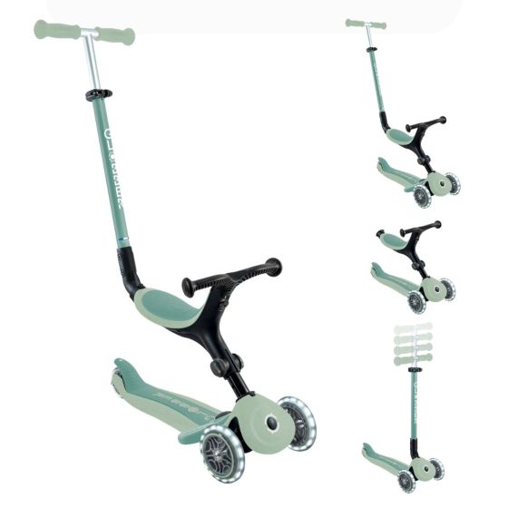 Globber Trottinette évolutive Go Up Active Lights Essential Globber