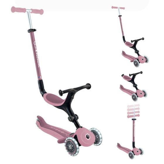 Globber Trottinette évolutive Go Up Active 3en1 Lights Globber