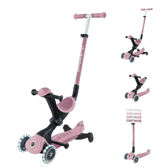 Globber Trottinette évolutive Go Up Deluxe Lights Essential 360 Globber