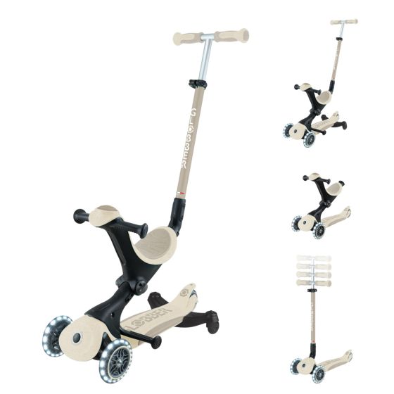 Globber Trottinette évolutive Go Up Deluxe Lights Essential 360 Globber