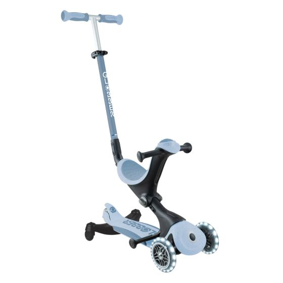 Globber Trottinette évolutive Go Up Deluxe Lights Essential 360 Globber