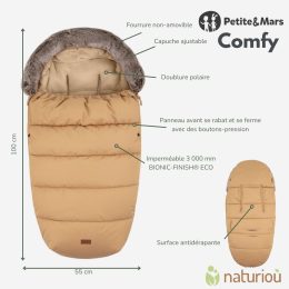 Petite&Mars - Comfy - Footmuff 4in1