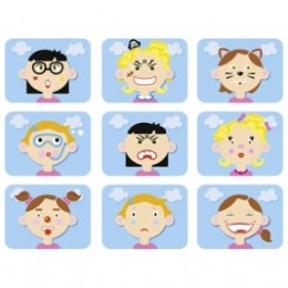 Magnetic game Funny heads GOKI