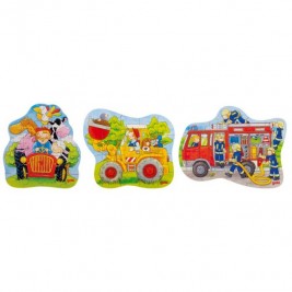 Puzzle en bois 18, 20 ou 22 pièces Goki 