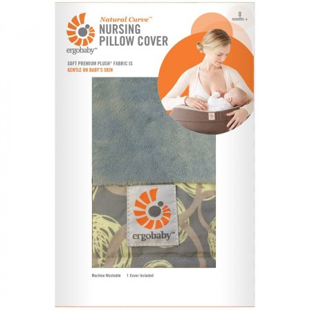 Housse pour coussin d'allaitement Natural Curve Ergobaby Tourbillons