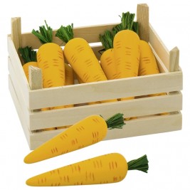 Cagette de carottes en bois Goki