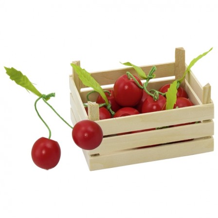 Cagette de cerises en bois Goki