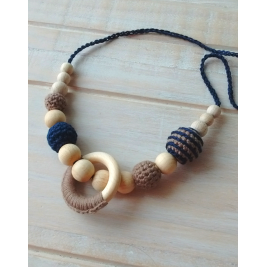 Collier portage et allaitement Bio Slate +